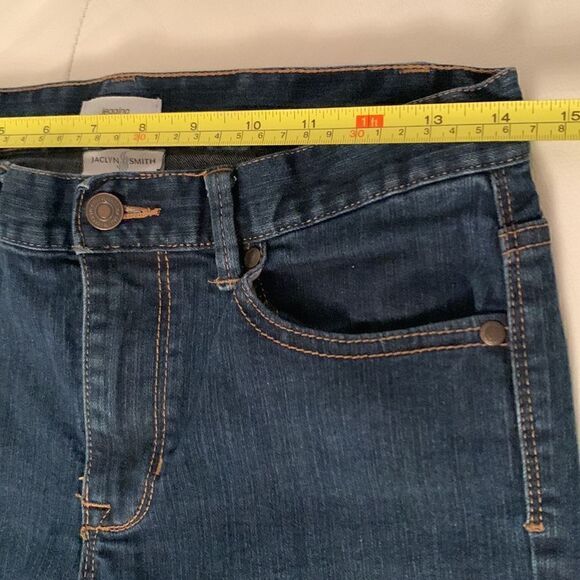 Jaclyn Smith Jeggings Dark Wash Size 6 - Picture 3 of 11